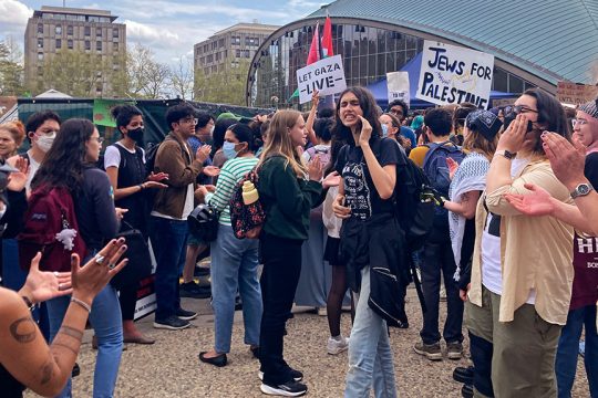 gaza usa students foitites